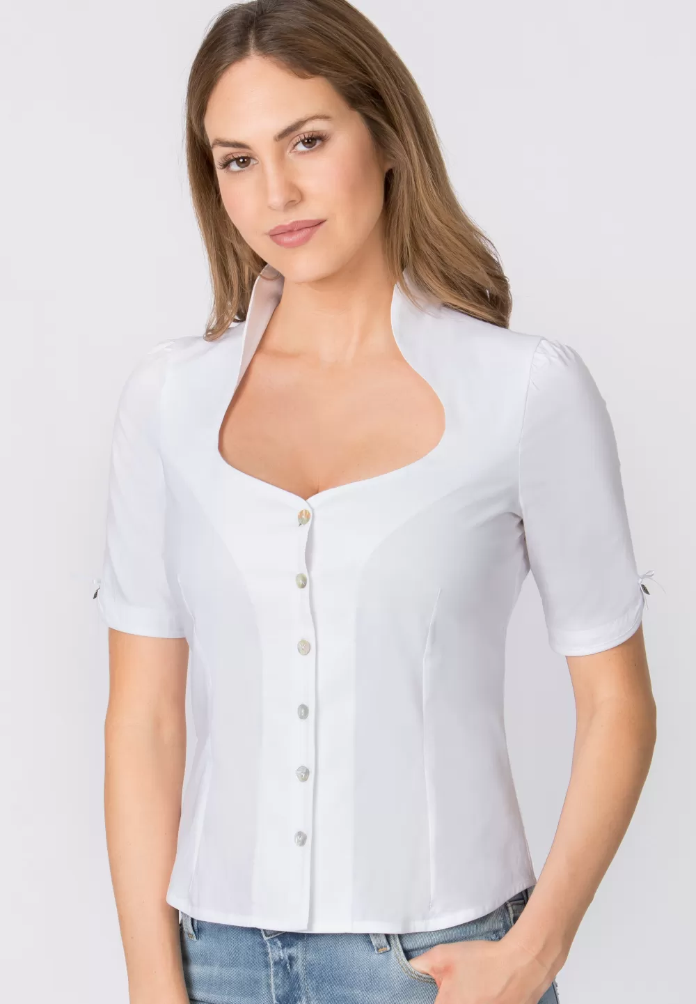 Stockerpoint Bluse Priscilla | 32*Damen Trachtenblusen | Dirndlblusen