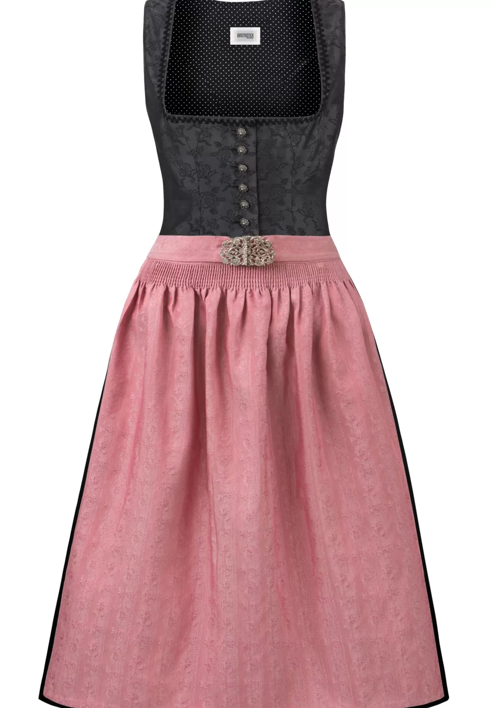 Stockerpoint Dirndl Dakota | 36*Damen Lange Dirndl 70-96 cm | Midi Dirndl 60-65 cm