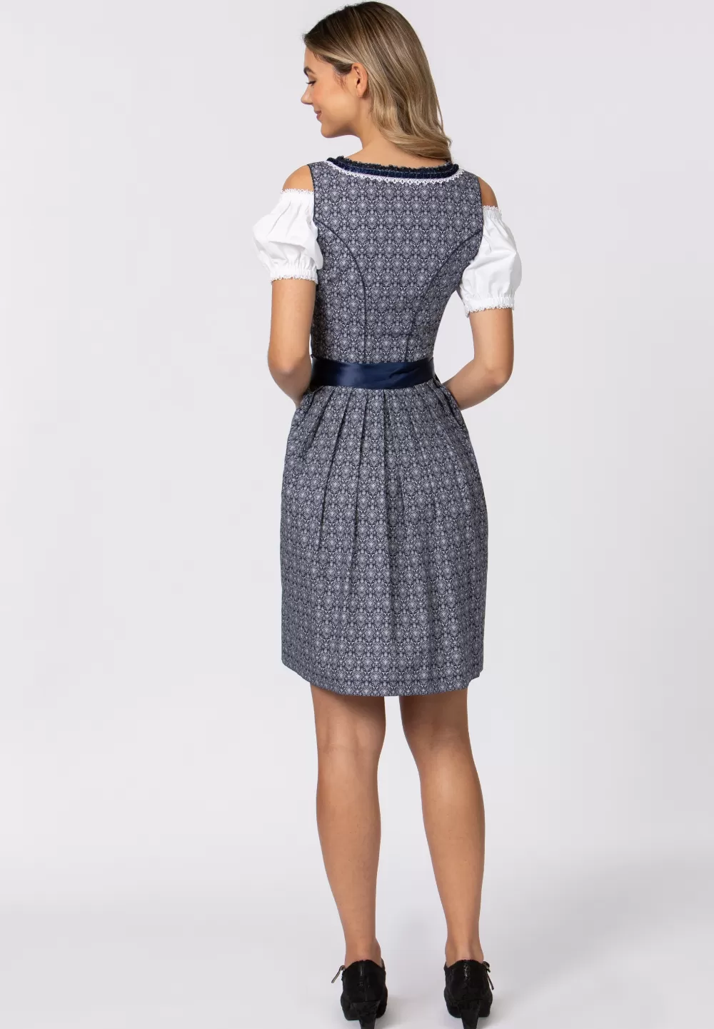 Stockerpoint Dirndl Kim | 32*Damen Kurze Dirndl 50-55 cm | Dirndl