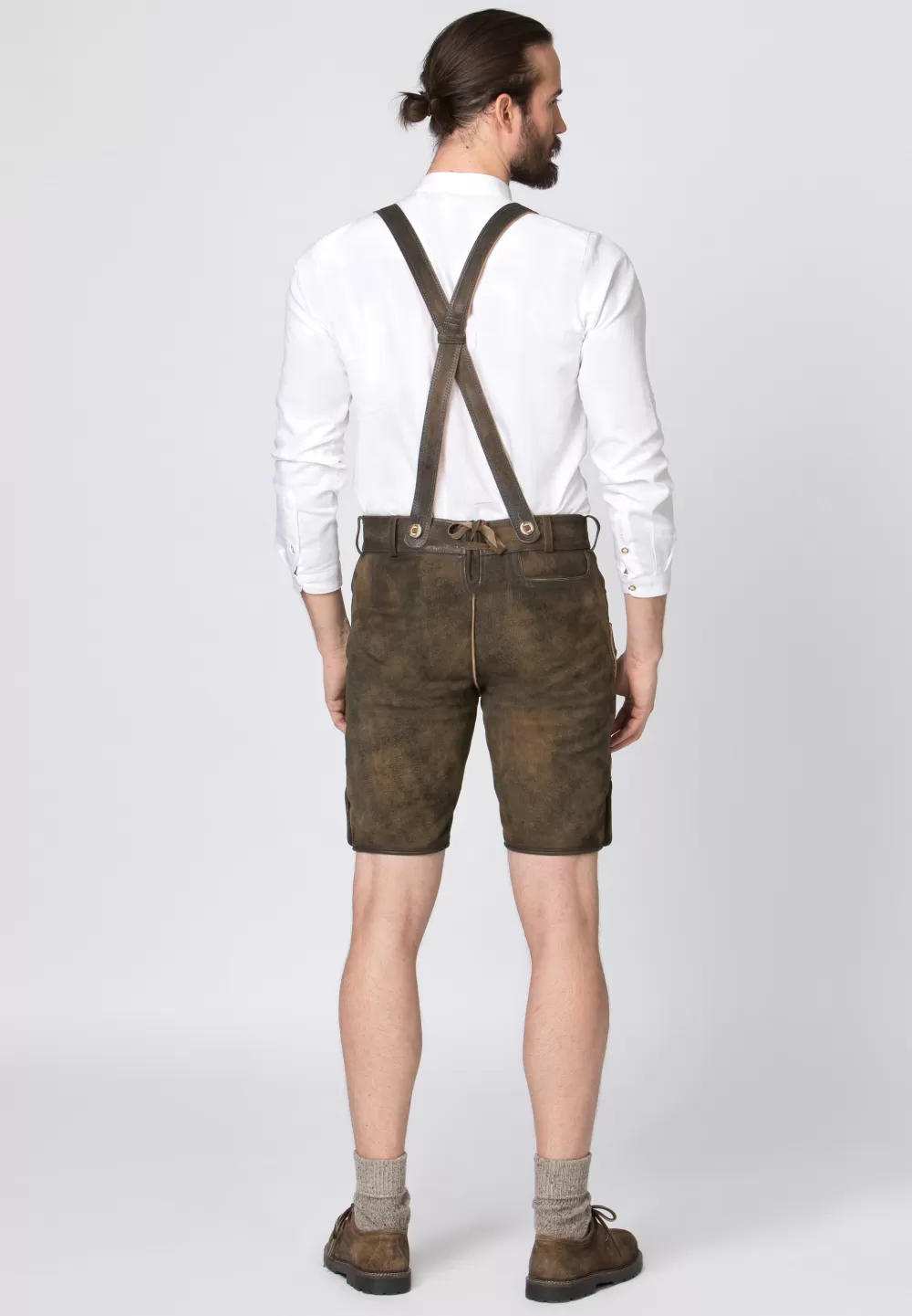 Stockerpoint Hose Beppo4 | 44*Damen/Herren Kurze Lederhosen | Lederhosen