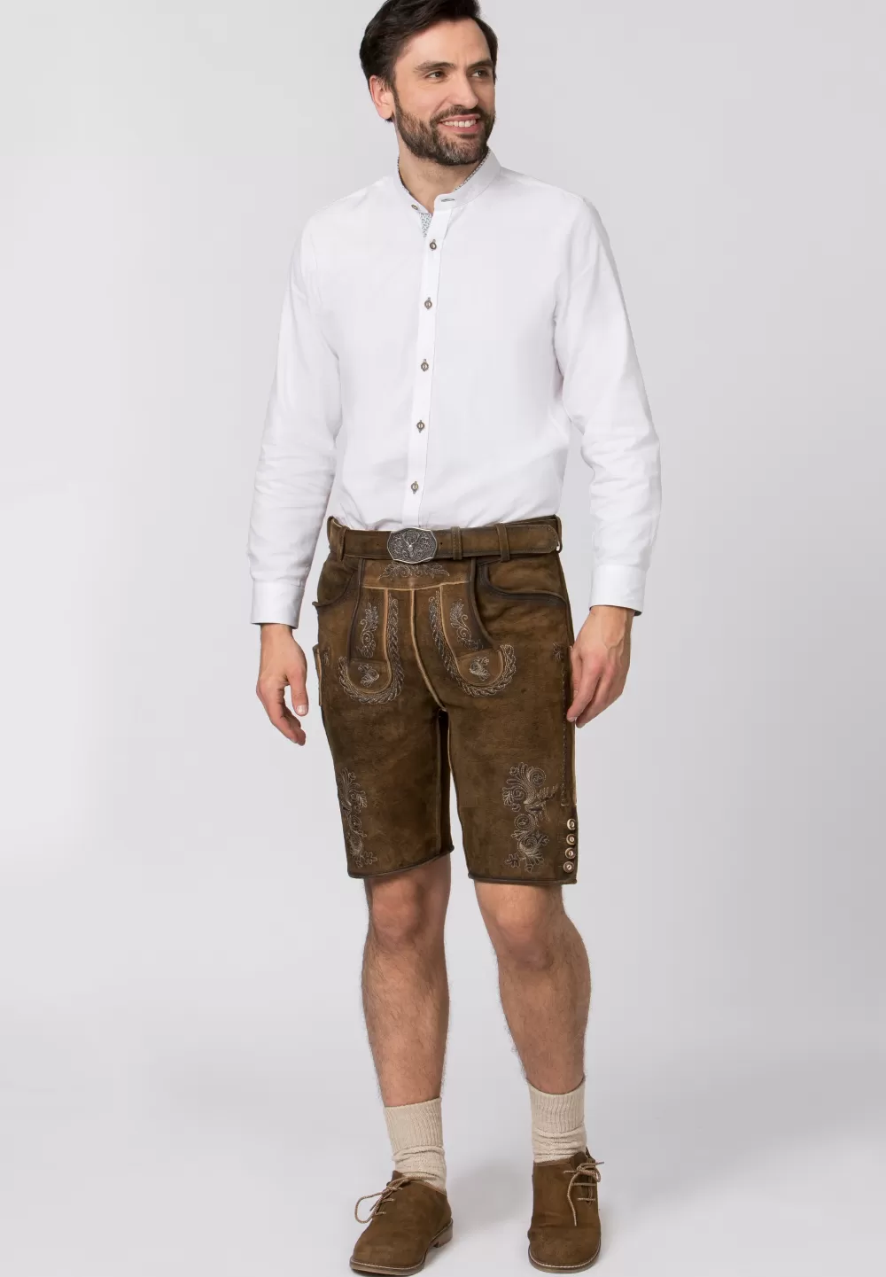 Stockerpoint Hose Thomas2 | 42*Damen/Herren Kurze Lederhosen | Lederhosen