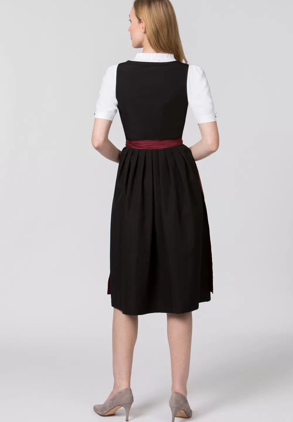 Stockerpoint Schürze Corinna | 4 (52-56)*Damen Dirndlschürzen | Lange Dirndl 70-96 cm