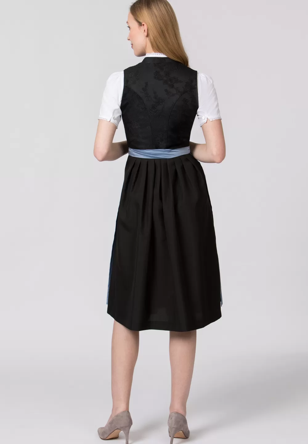 Stockerpoint Schürze Kristin | 4 (52-56)*Damen Dirndlschürzen | Lange Dirndl 70-96 cm